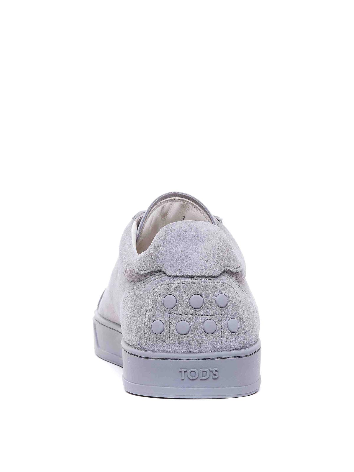 Shop Tod's Sneakers In Grey