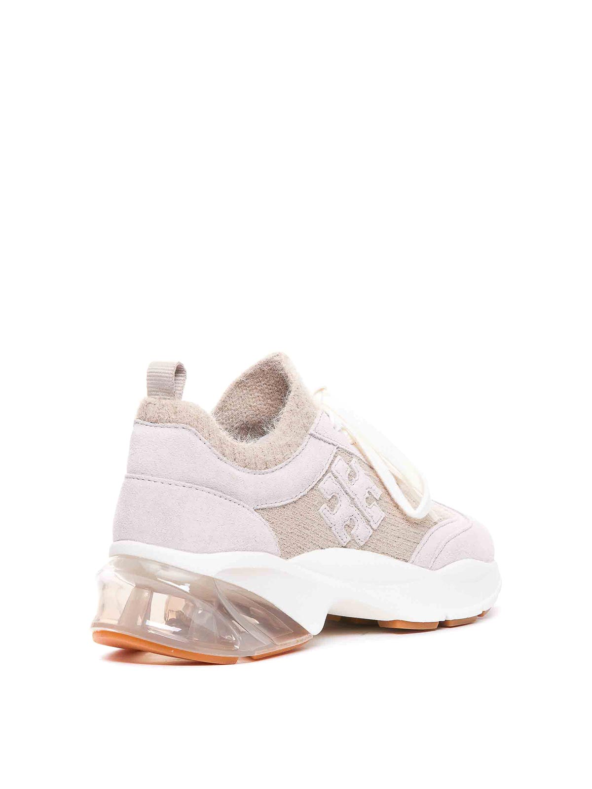Shop Tory Burch Good Luck Sneakers In Beis