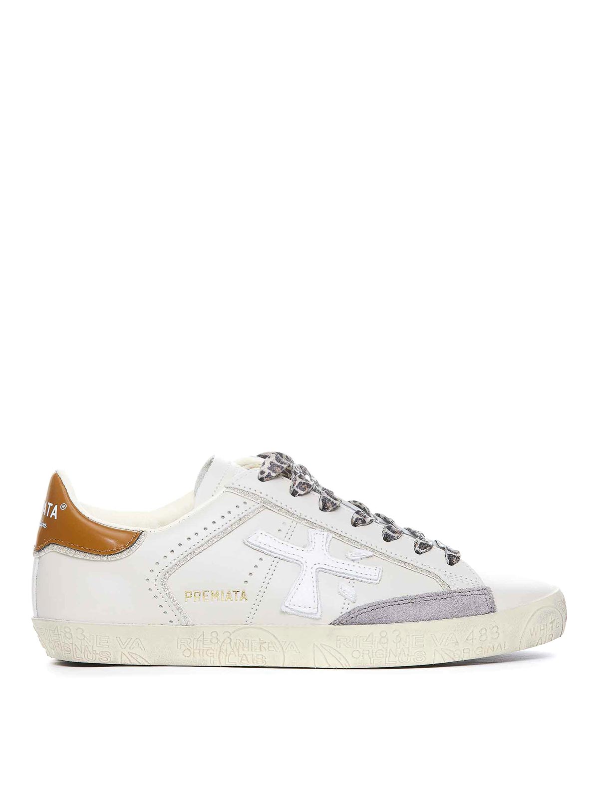 Shop Premiata Stevend Sneakers In White