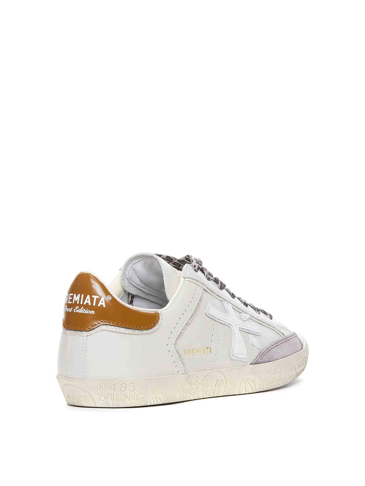 Shop Premiata Stevend Sneakers In White