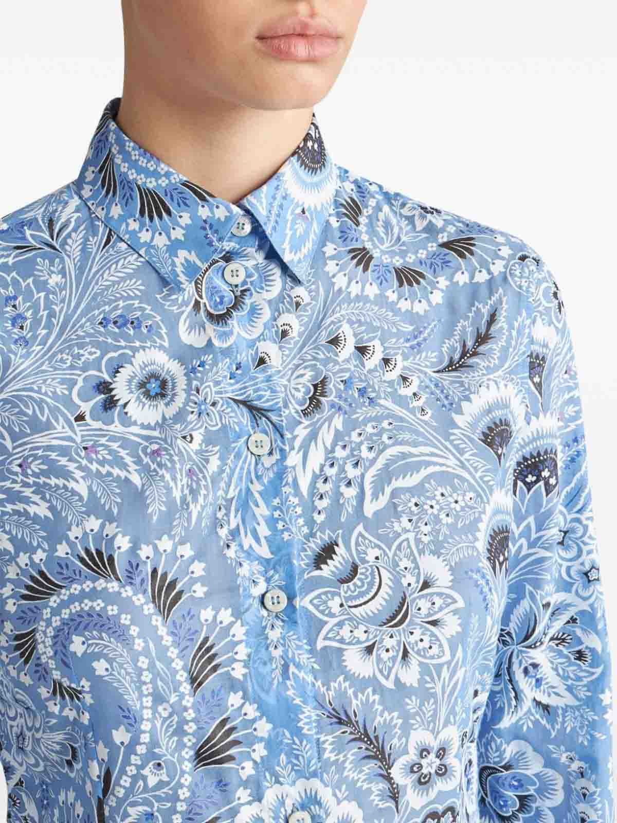 Shop Etro Camisa - Azul Claro