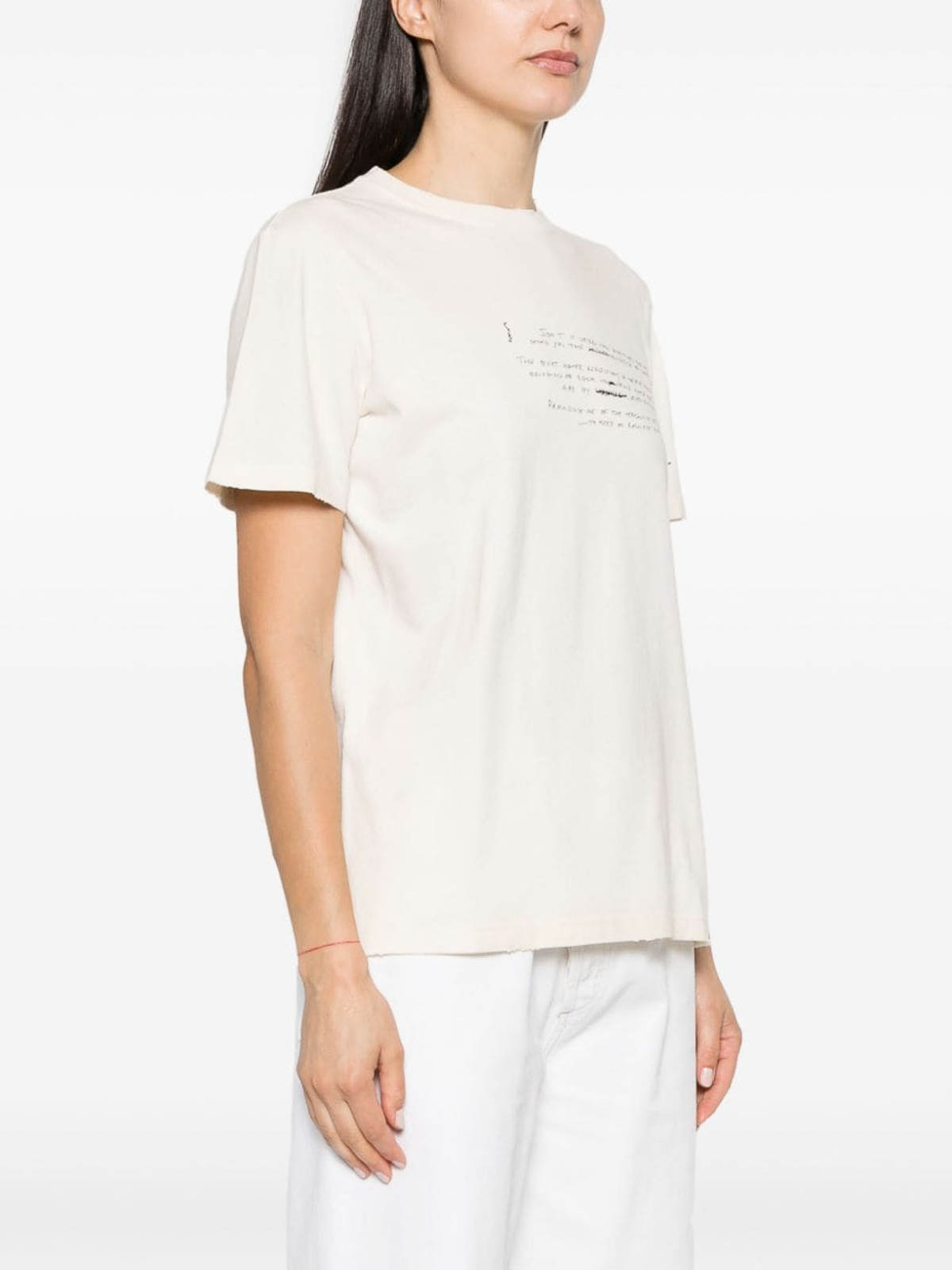 Golden Goose Camiseta Blanco Blanco GWP01220P00139011421