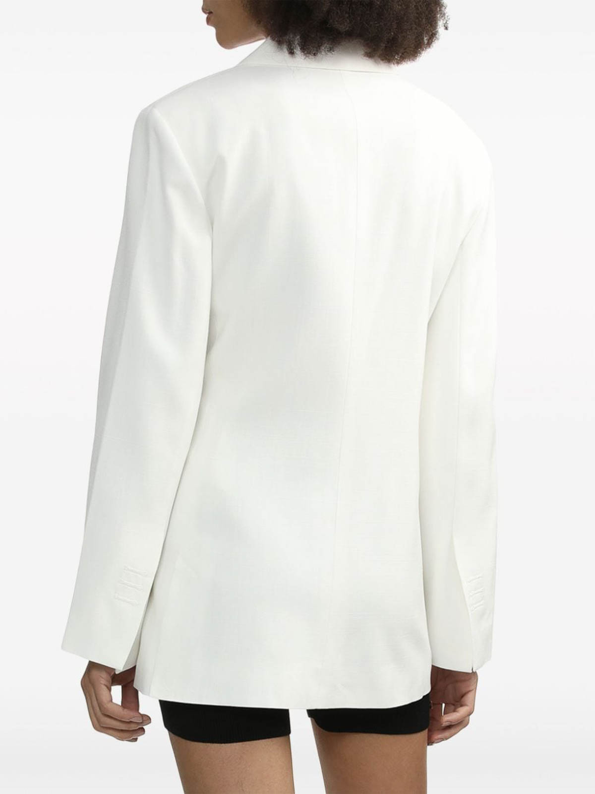 Shop Jacquemus Jacket In Blanco
