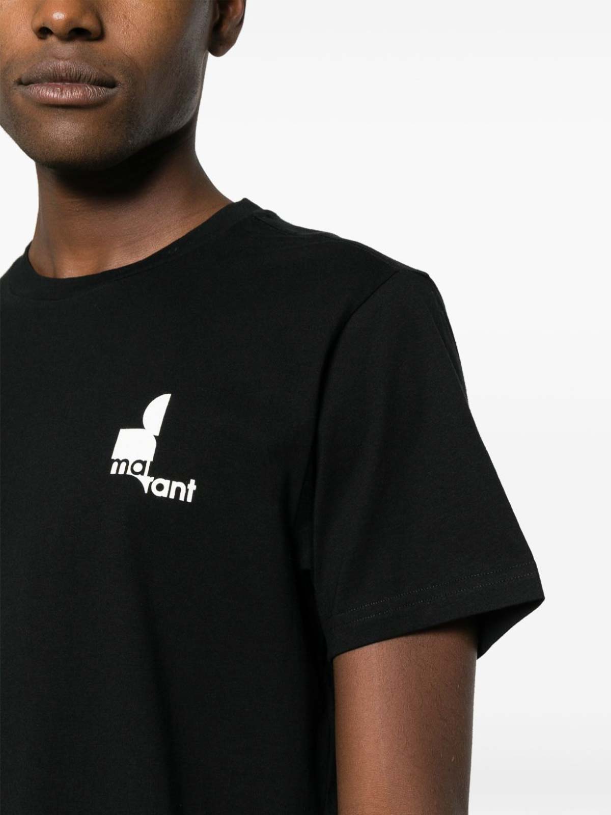 Shop Isabel Marant Camiseta - Zafferh In Black