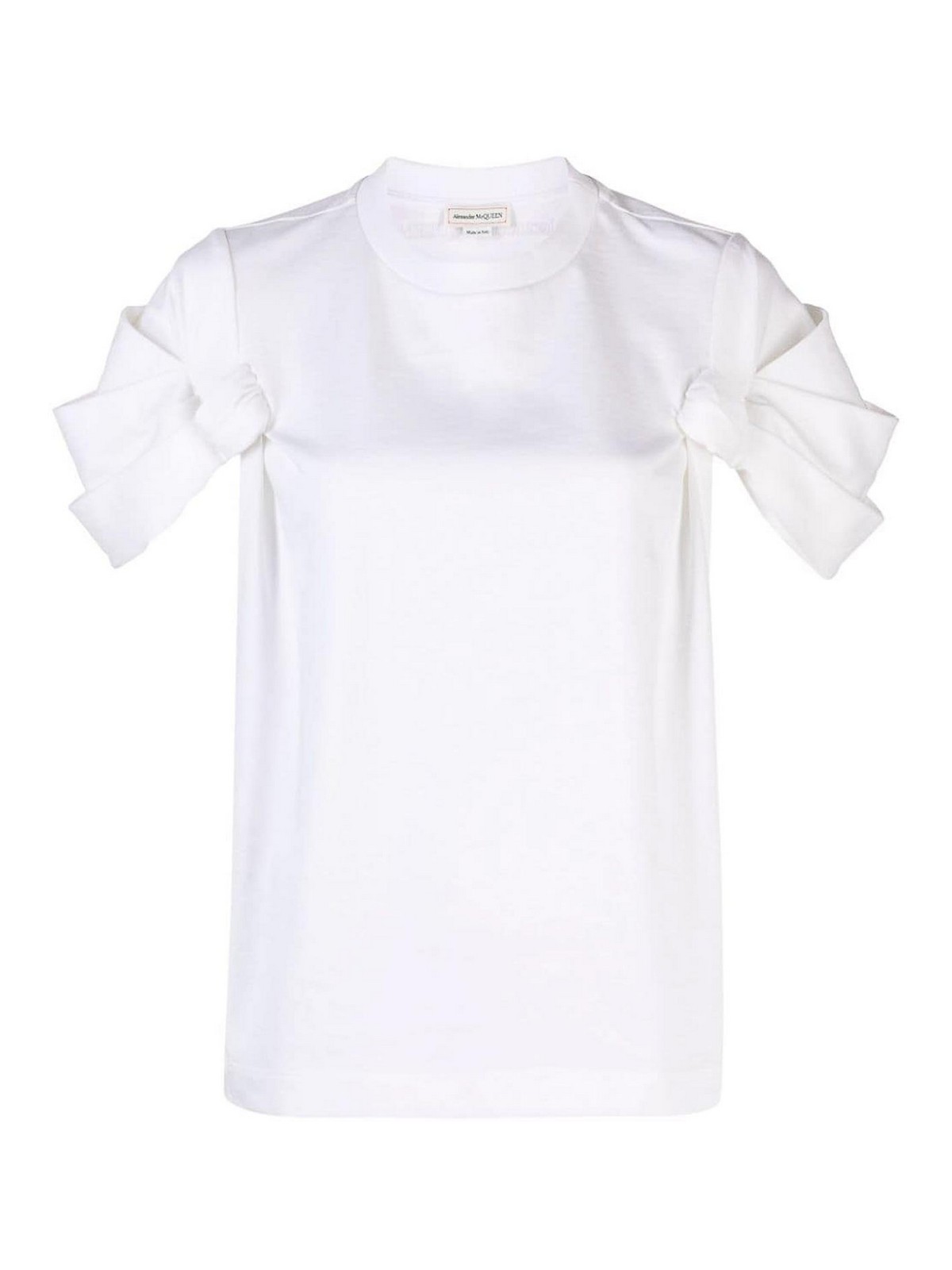 Alexander Mcqueen Camiseta - Blanco In White