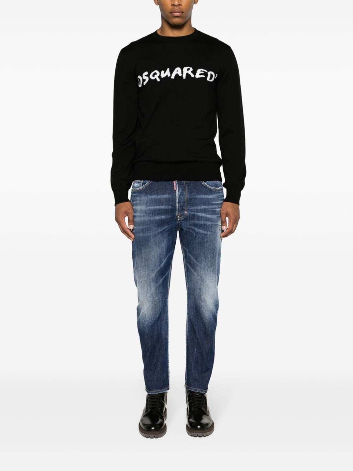 Shop Dsquared2 Mid-rise Jeans In Blue