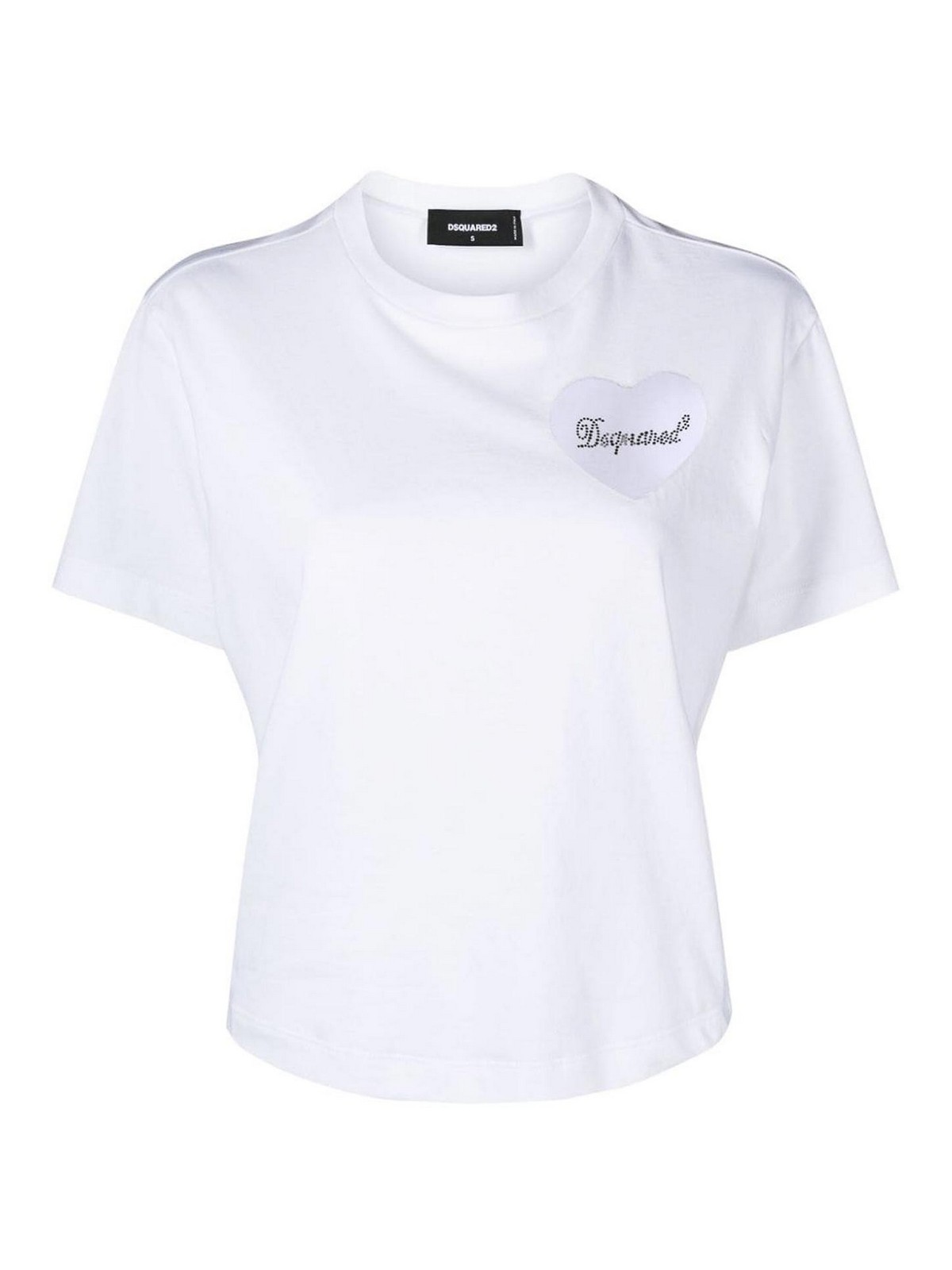 Dsquared2 Camiseta - Blanco In White
