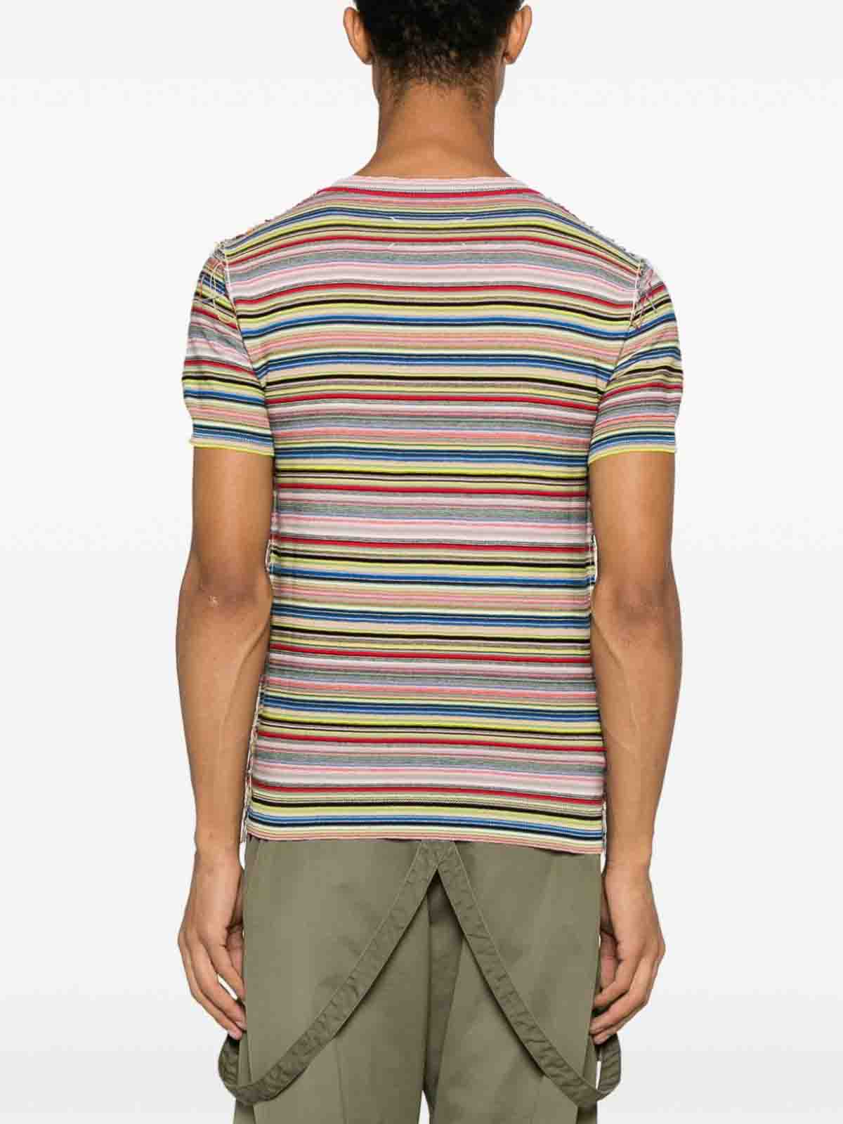 Shop Maison Margiela Camiseta - Multicolor In Multicolour