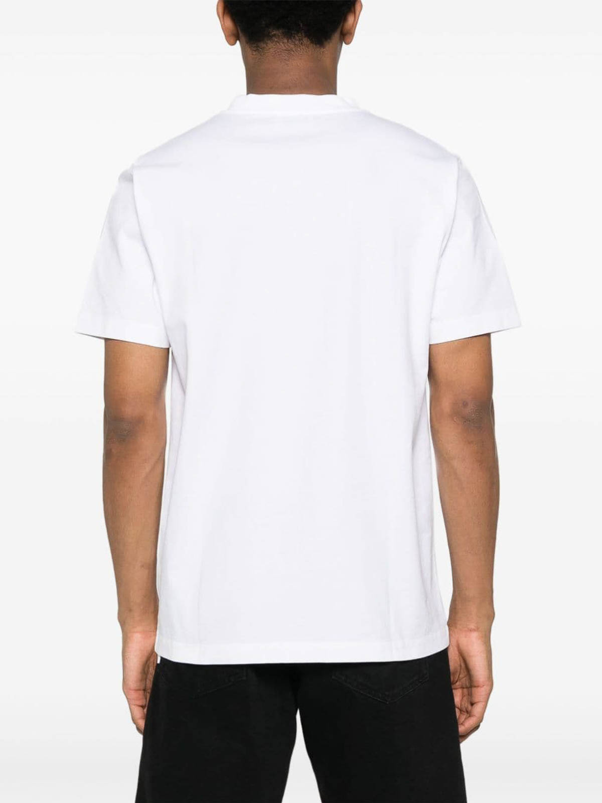 Shop Off-white T-shirt With Logo In Blanco