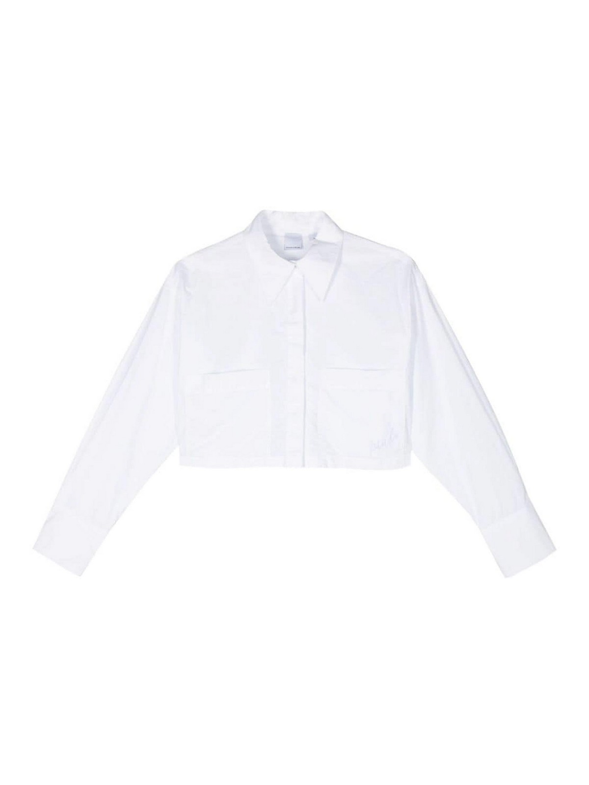 Pinko Short Shirt In White