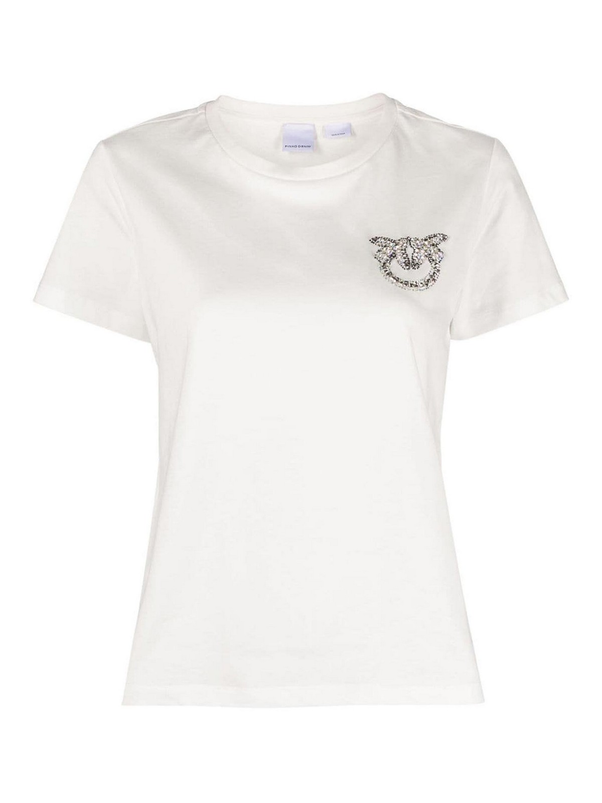 Pinko T-shirt With Logo In White