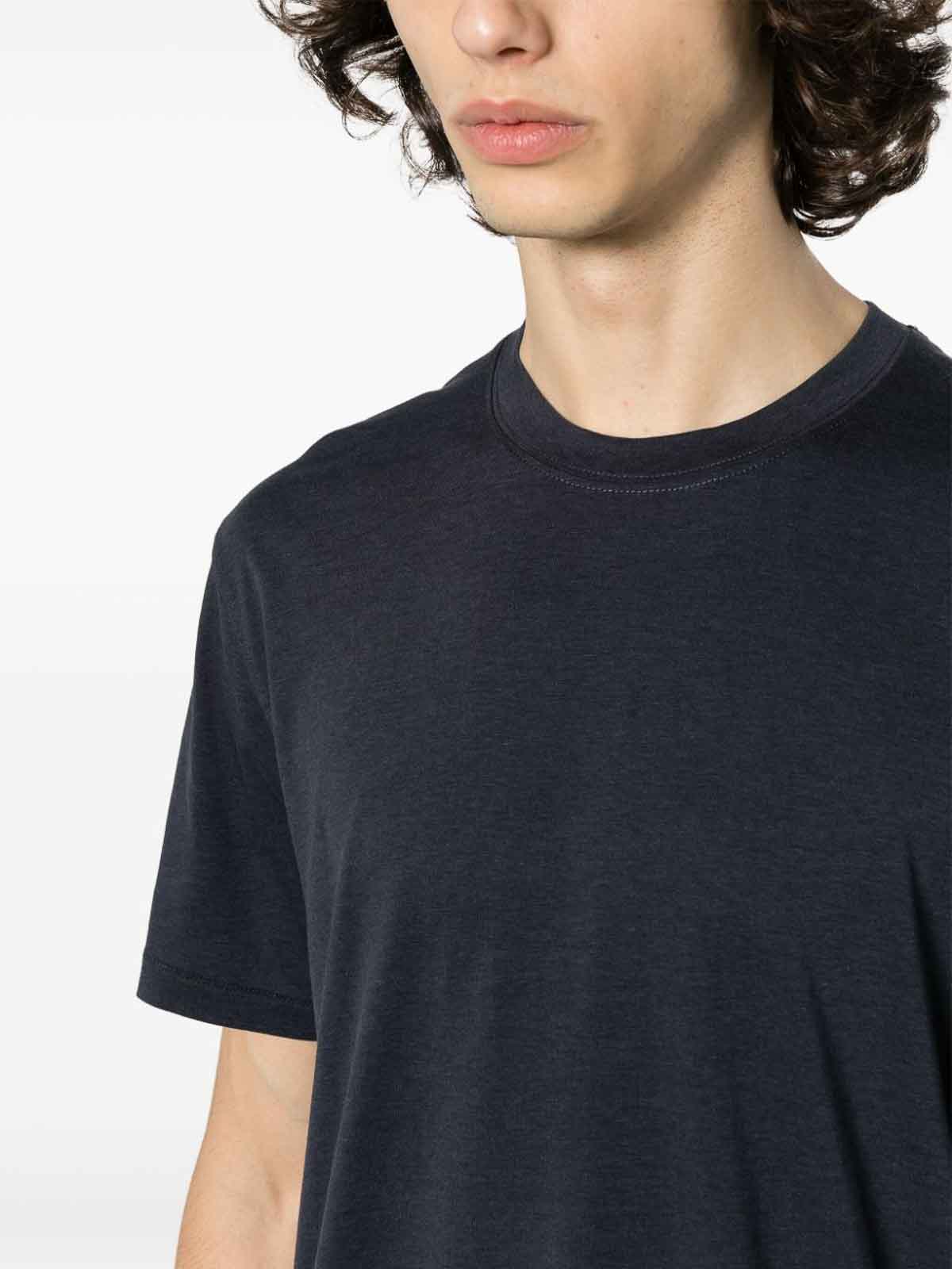 Shop Tom Ford Crew-neck T-shirt In Azul