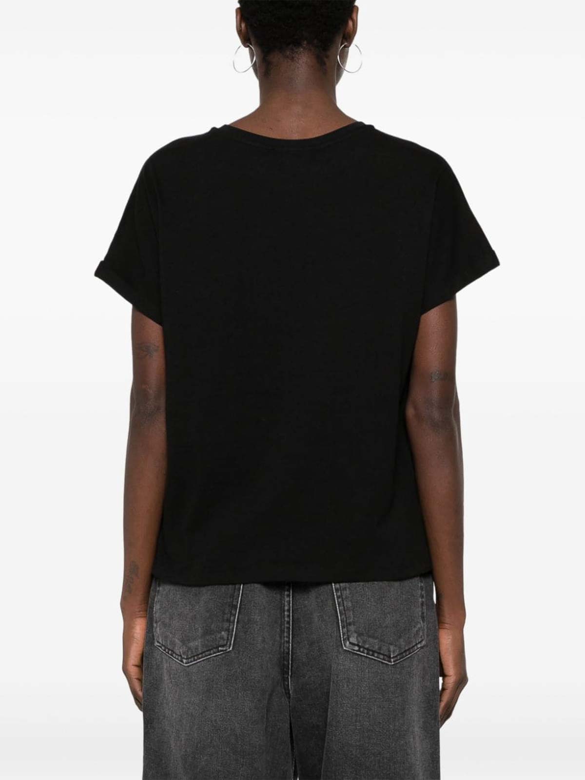 Shop Twinset Camiseta - Negro In Black