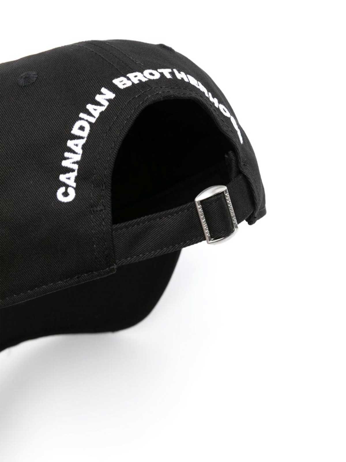 Shop Dsquared2 Hat With Logo In Black