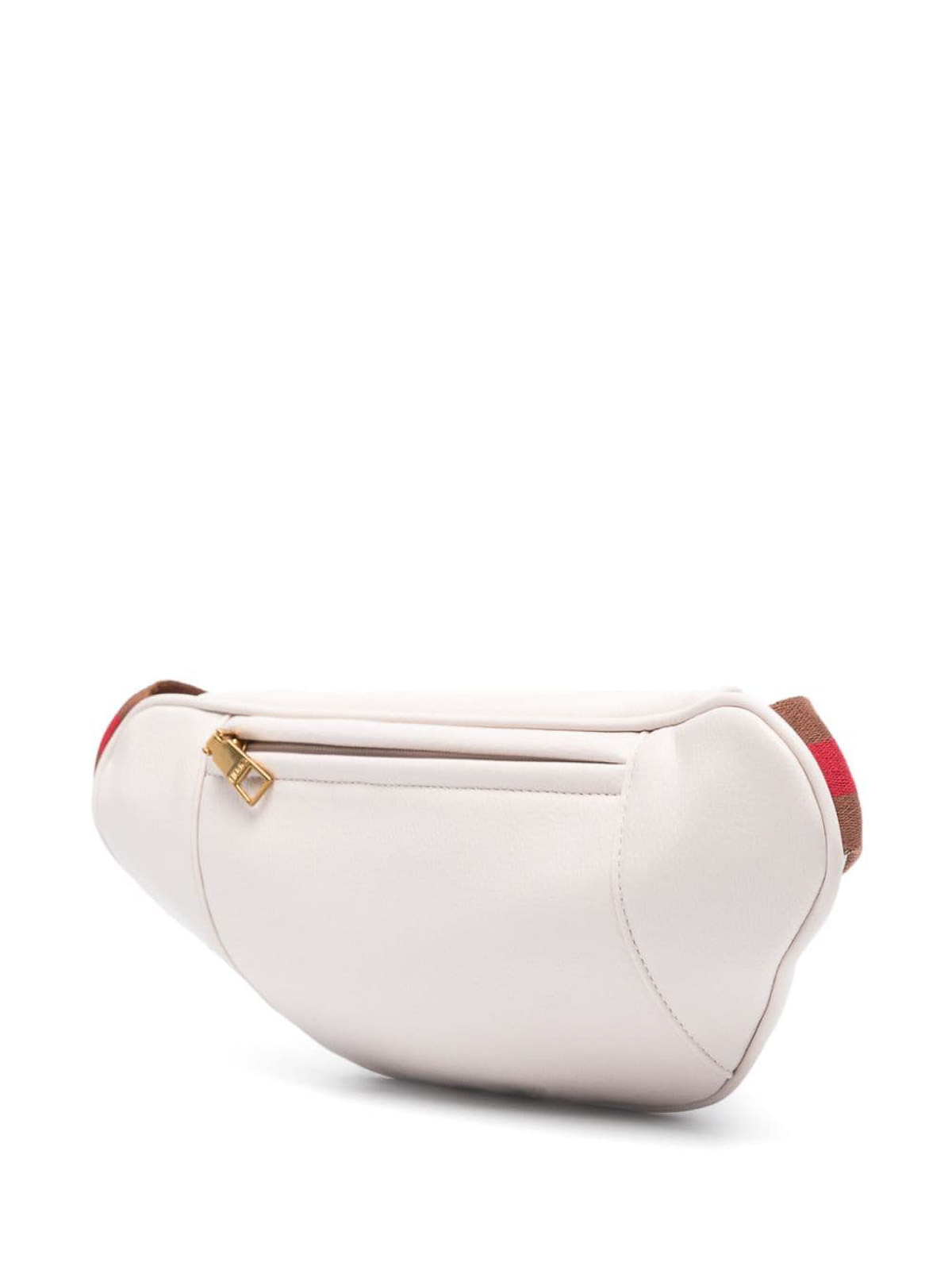 Shop Liu •jo Belt Bag With Logo In White