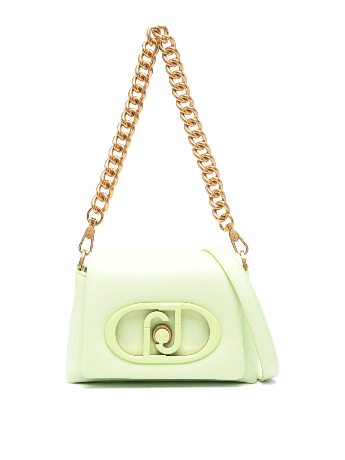 Shop Liu •jo Padded Bag In Green