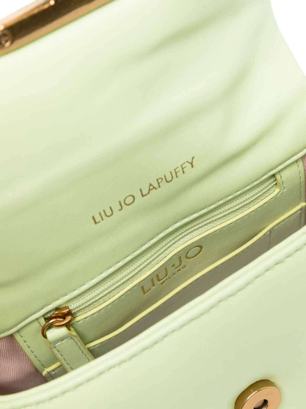 Shop Liu •jo Padded Bag In Green