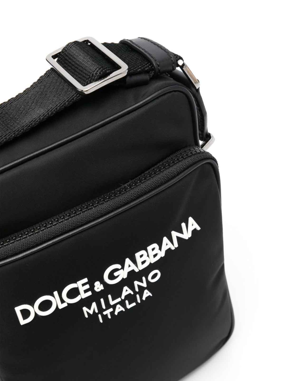 Shop Dolce & Gabbana Bag With Logo In Negro