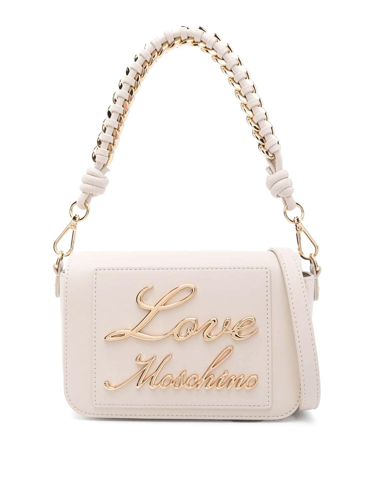 Love Moschino Bag With Logo In White
