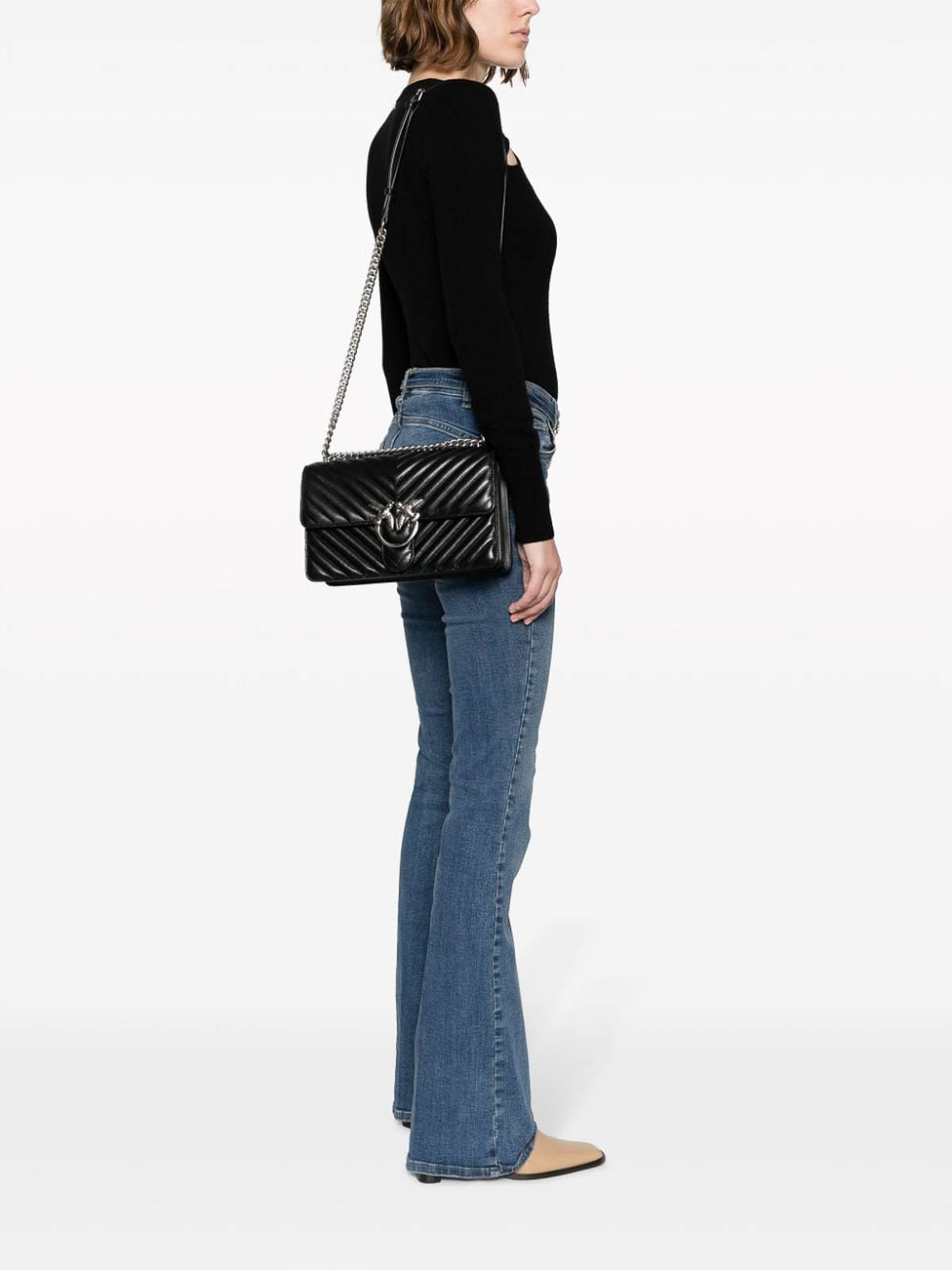 Pinko Love Click Classic Sac Bandouliere 100063 A0gk Z99q main image 1