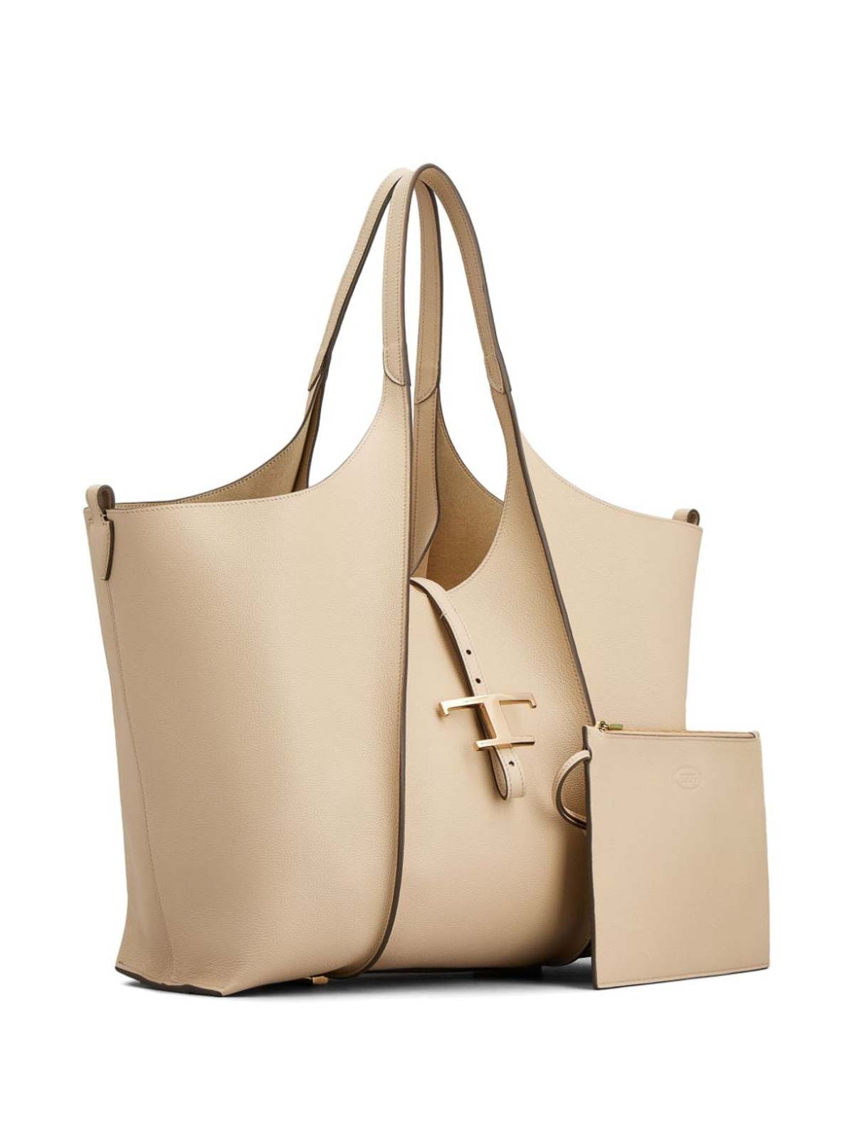Shop Tod's Bag In Beis