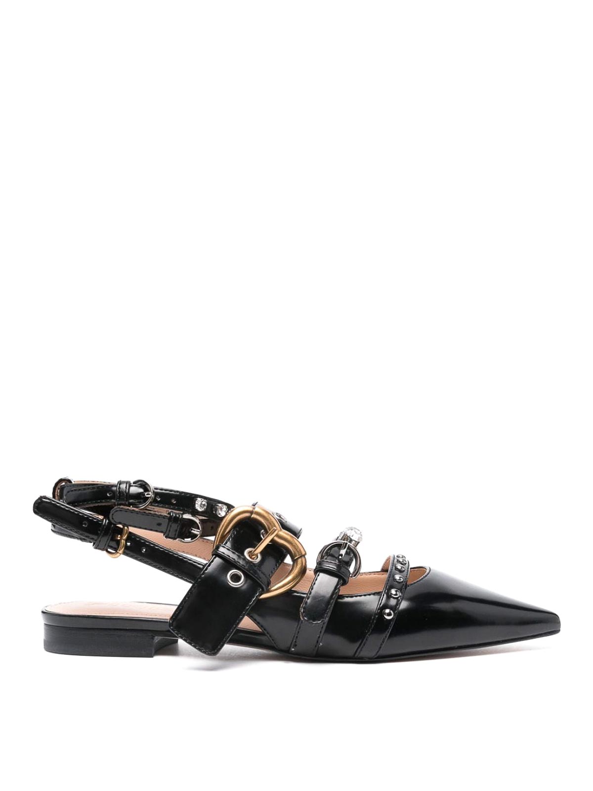 Shop Pinko Slingback With Studs In Negro