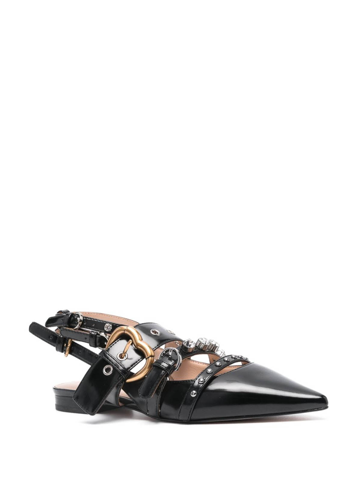 Shop Pinko Slingback With Studs In Negro