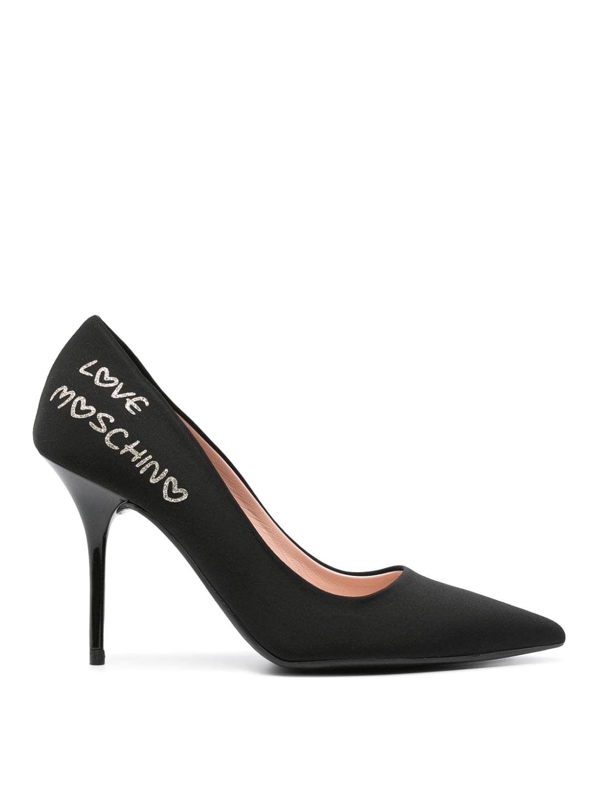 Shop Love Moschino Zapatos De Salón - Negro In Black