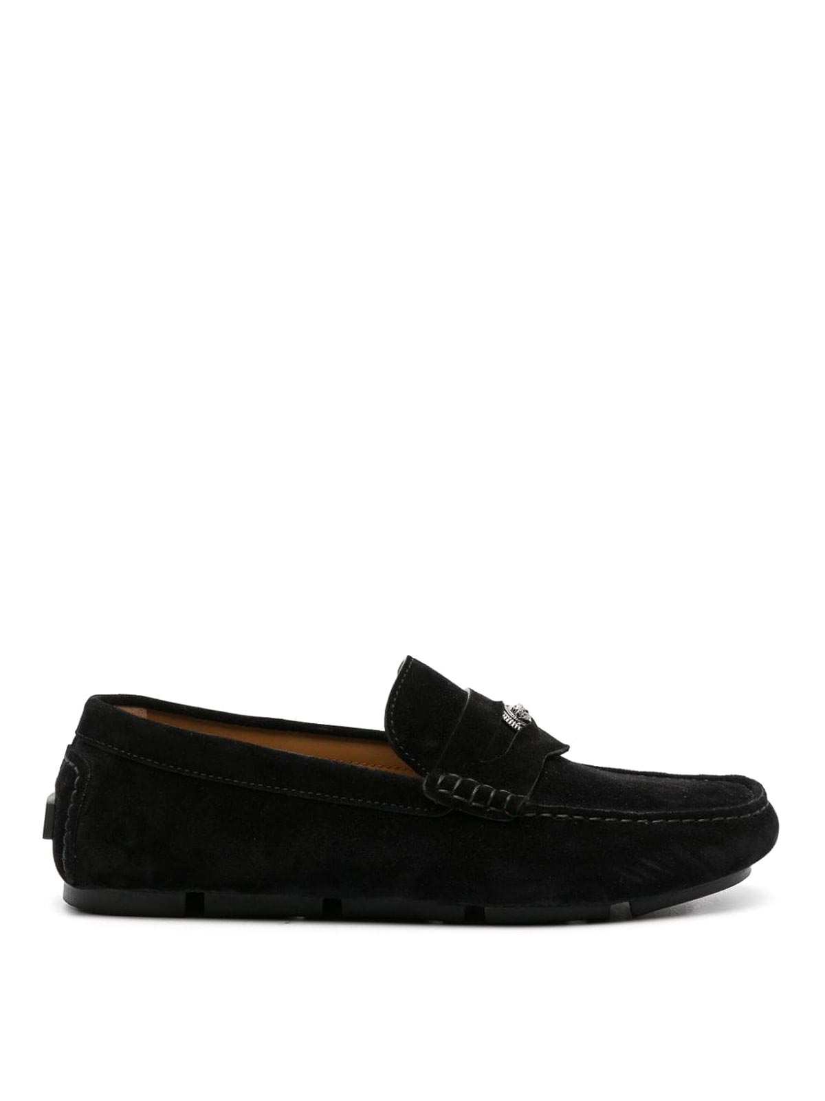 Versace Loafers In Negro