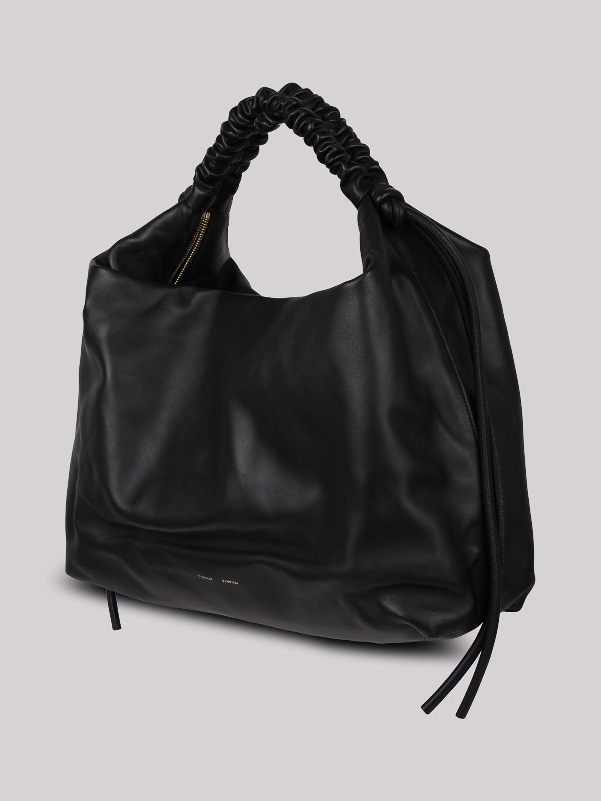 Shop Proenza Schouler Large Drawstring Shoulder Bag In Black