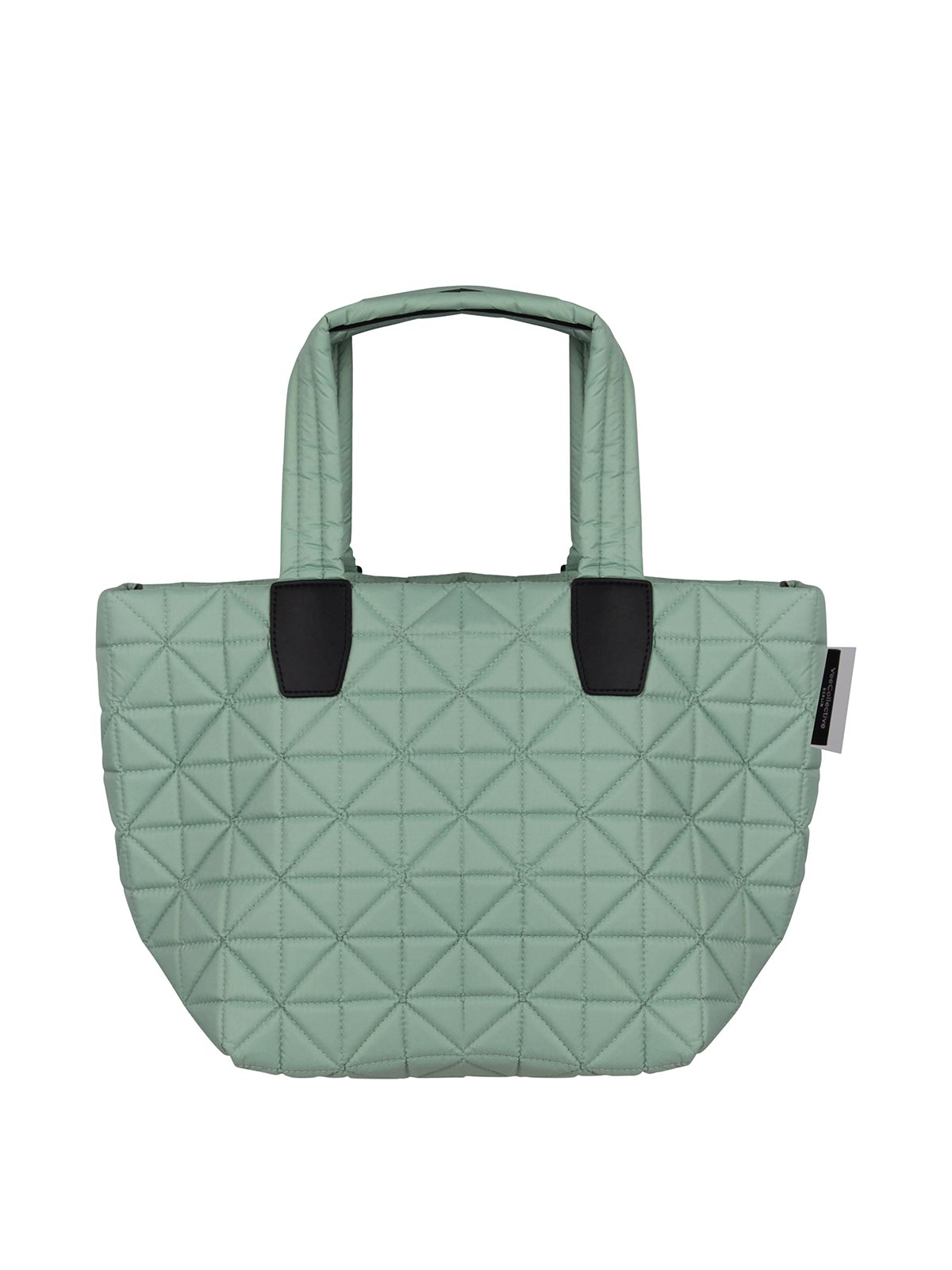 Shop Veecollective Quilted Tote Bag In Blue