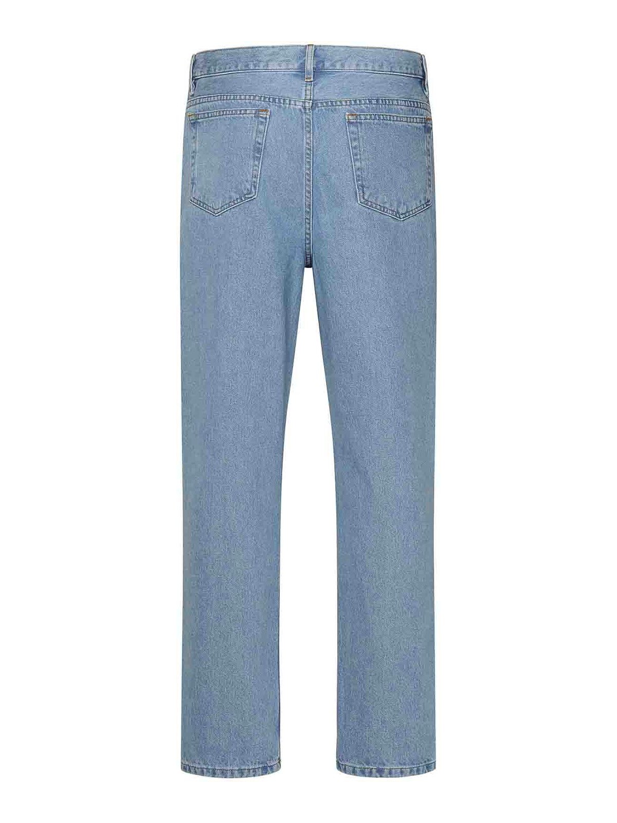 Shop Apc Jeans Boot-cut - Azul Claro In Light Blue