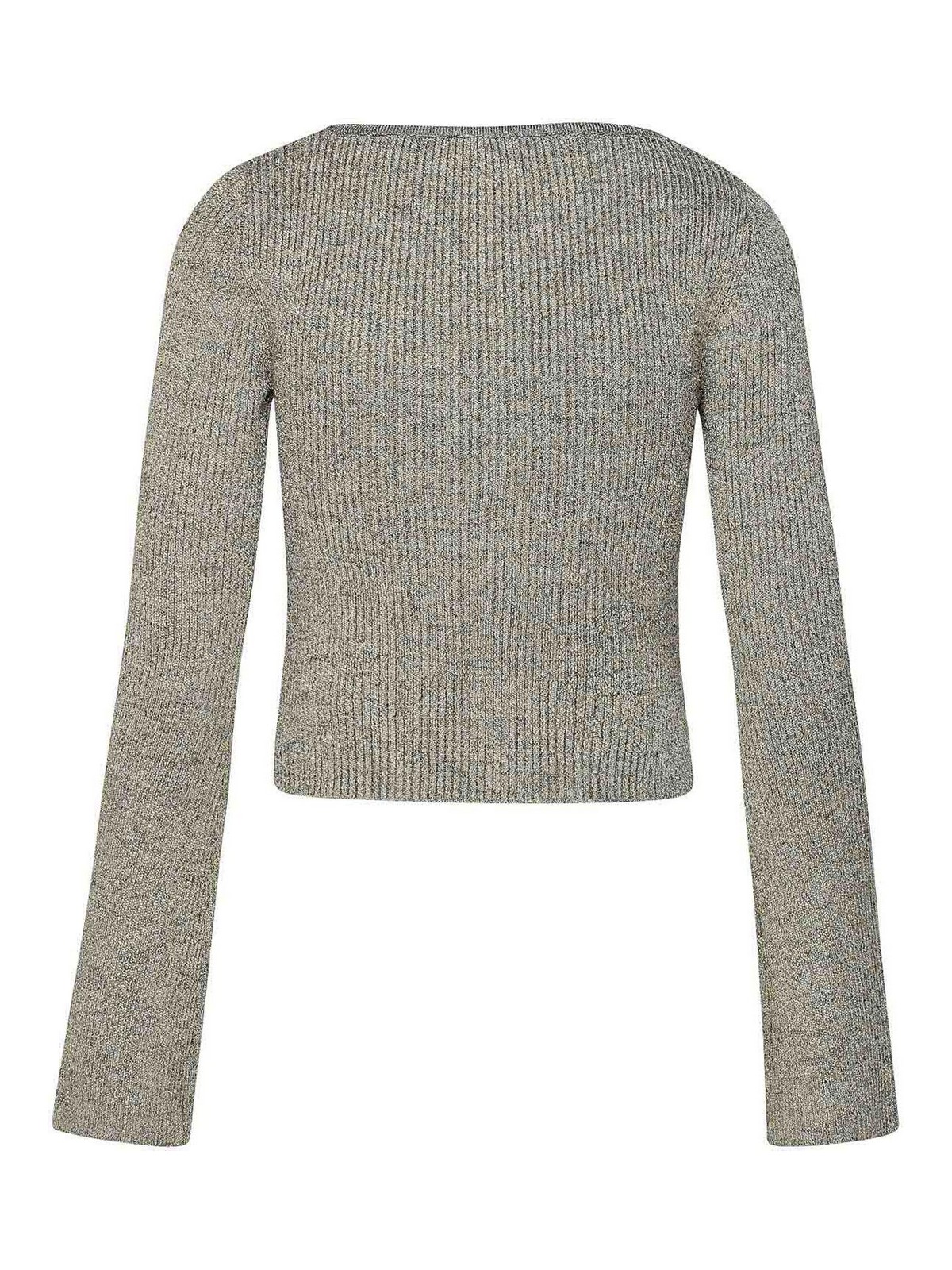 Ganni Sparkle blouse Silver Women K2069018