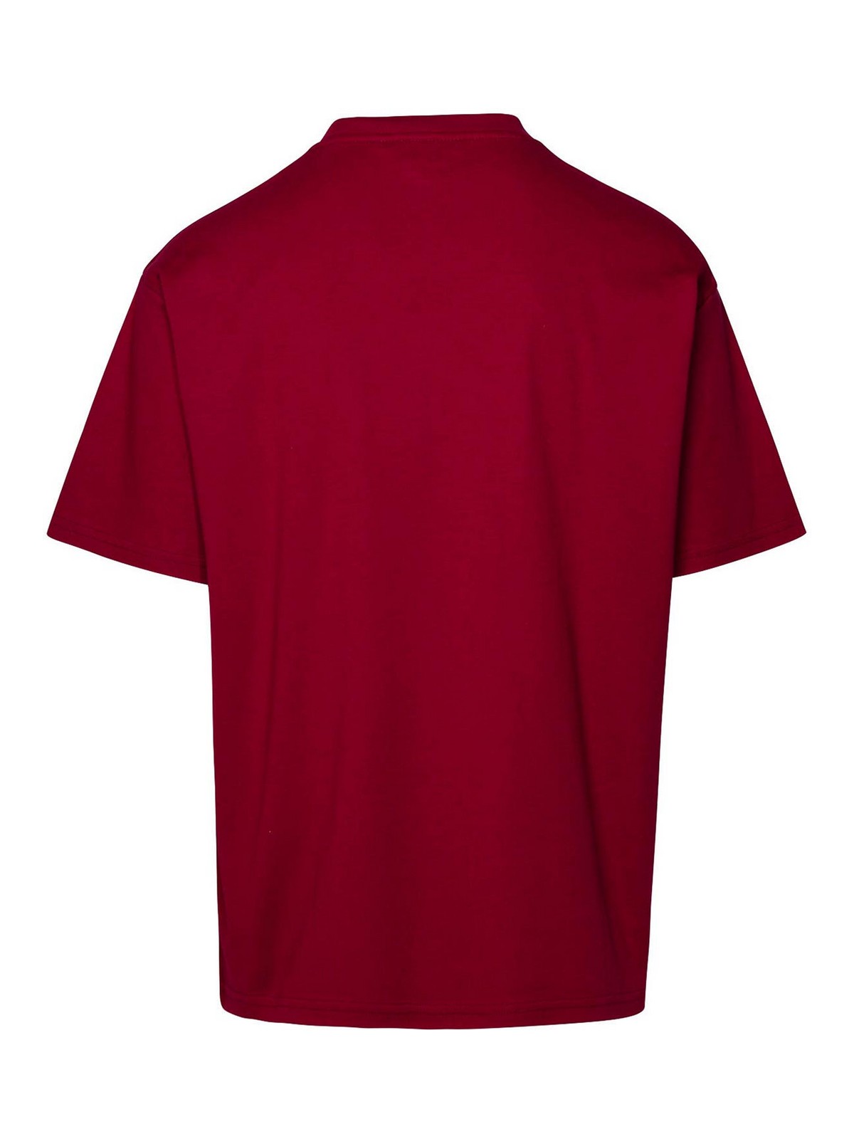 Shop Gcds Camiseta - Rojo Oscuro In Dark Red