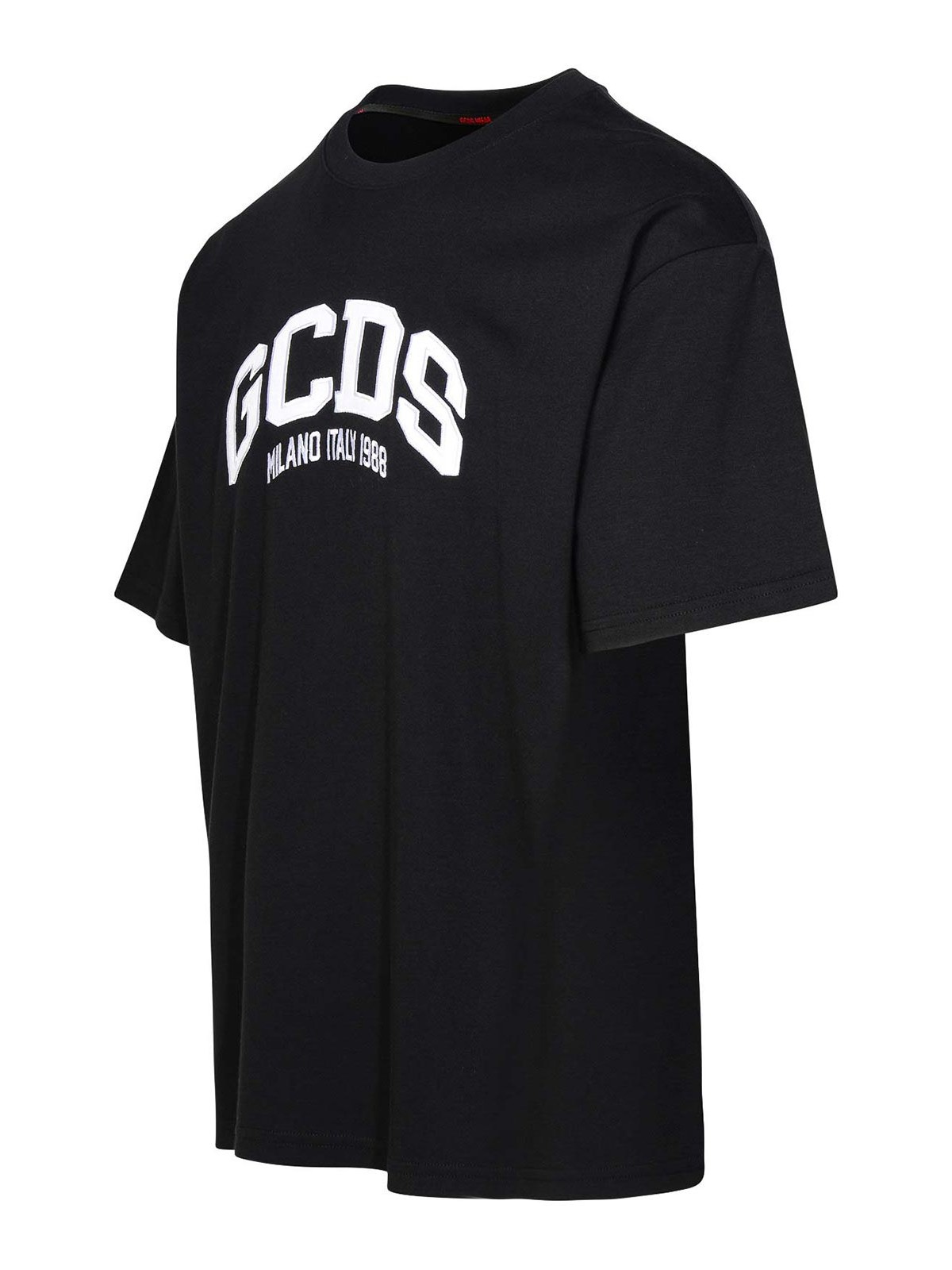 Shop Gcds T-shirt Logo In Black
