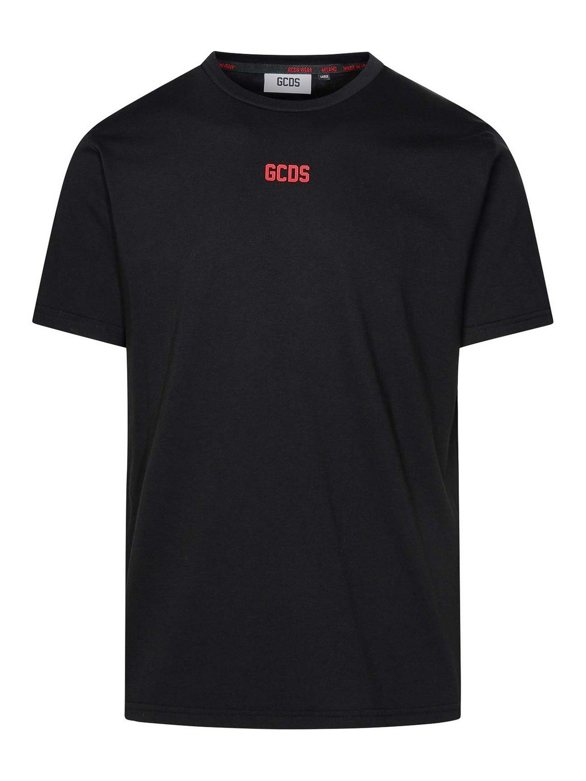 Gcds Mini Logo T-shirt In Black