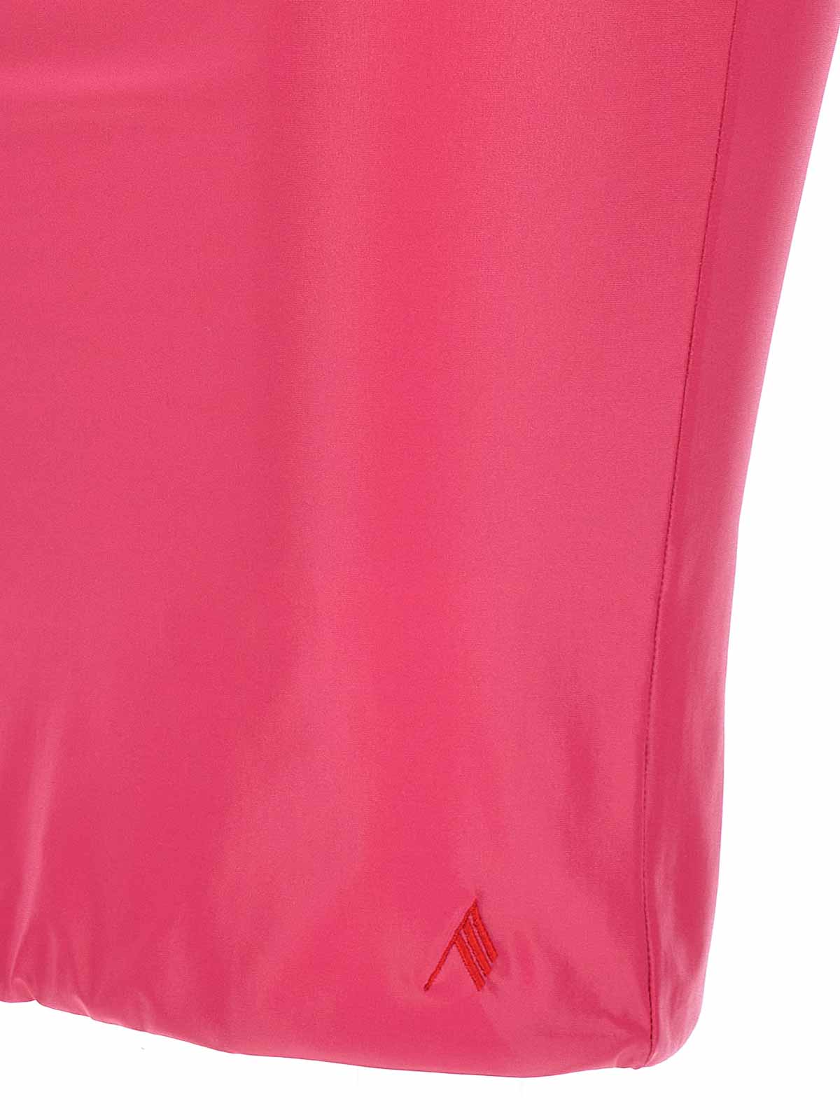Shop Attico Lycra Mini Skirt In Multicolour