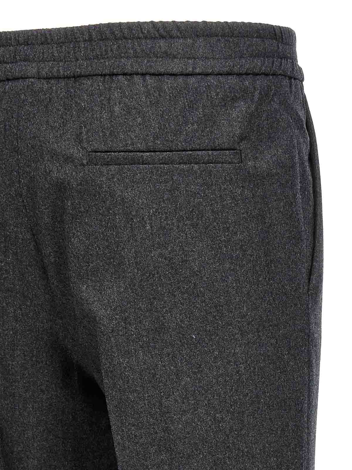 Shop Harmony Paolo Pants In Grey