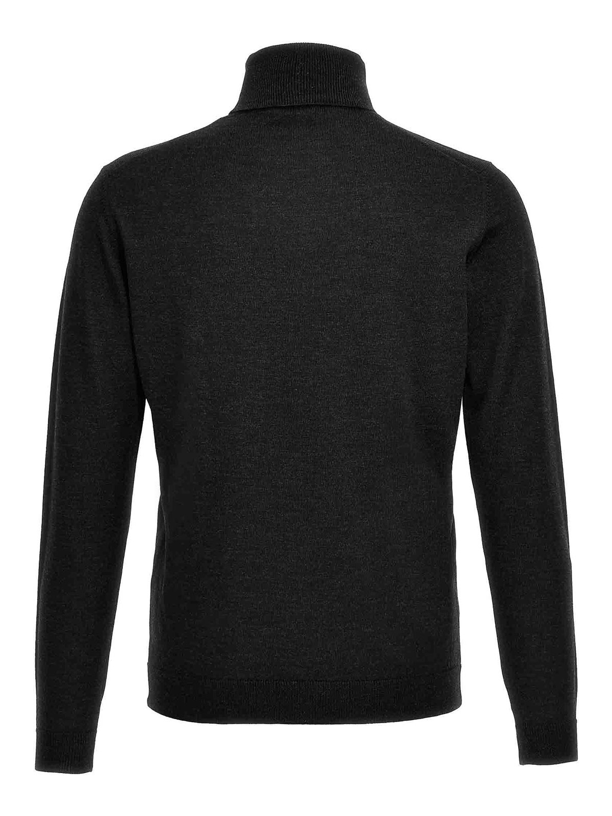 Shop Roberto Collina Merino Turtleneck Sweater In Grey