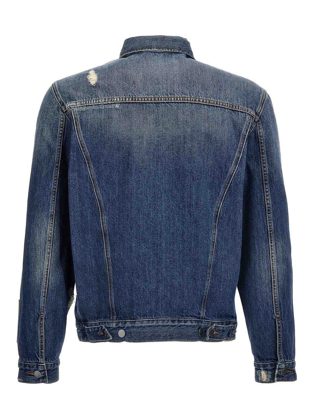 Shop A-cold-wall* Foundry Selvedge Jacket In Azul