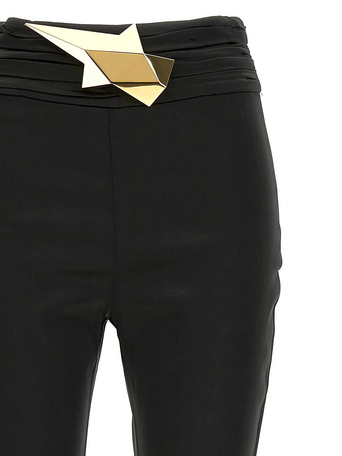 Shop Area High Wasted Star Stud Leggings In Negro