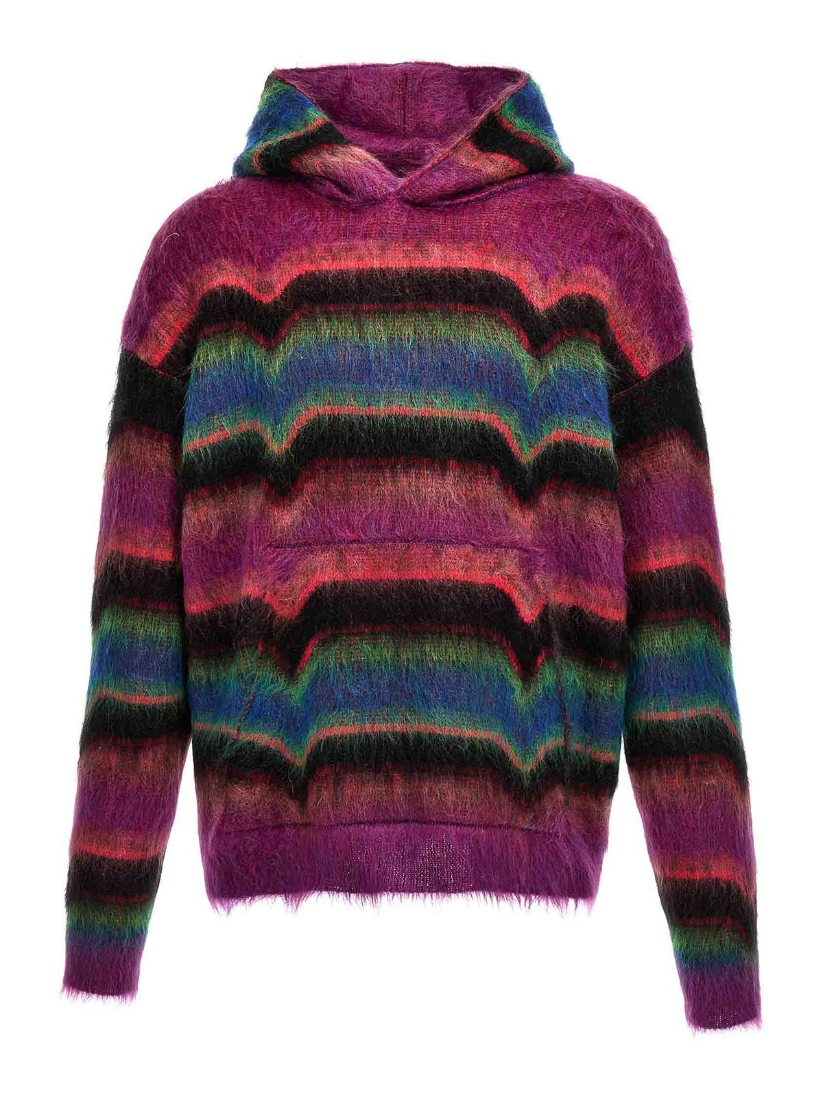 Shop Avril8790 Skateboard Hooded Sweater In Multicolor