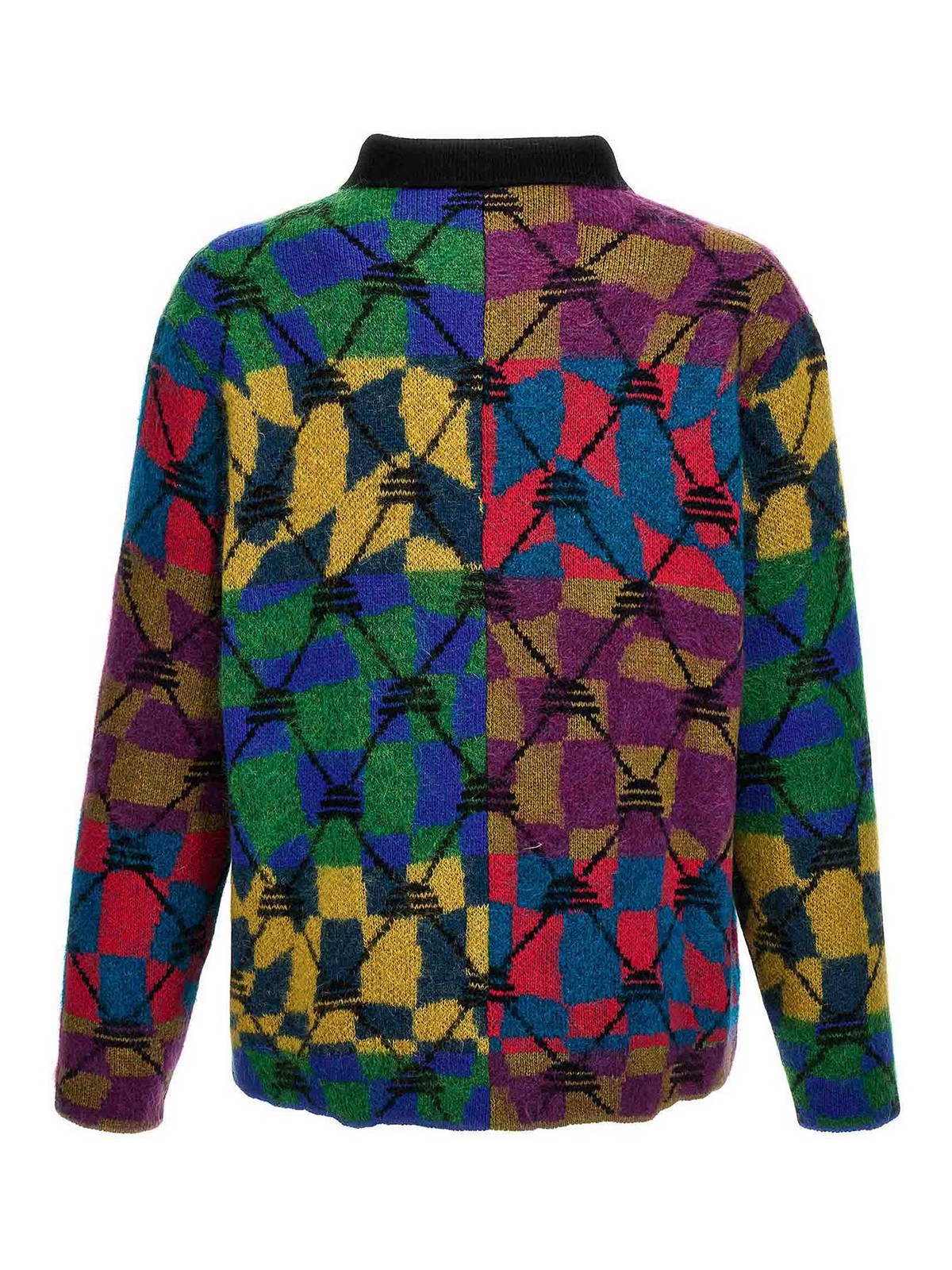 Shop Avril8790 Patterned Cardigan In Multicolour