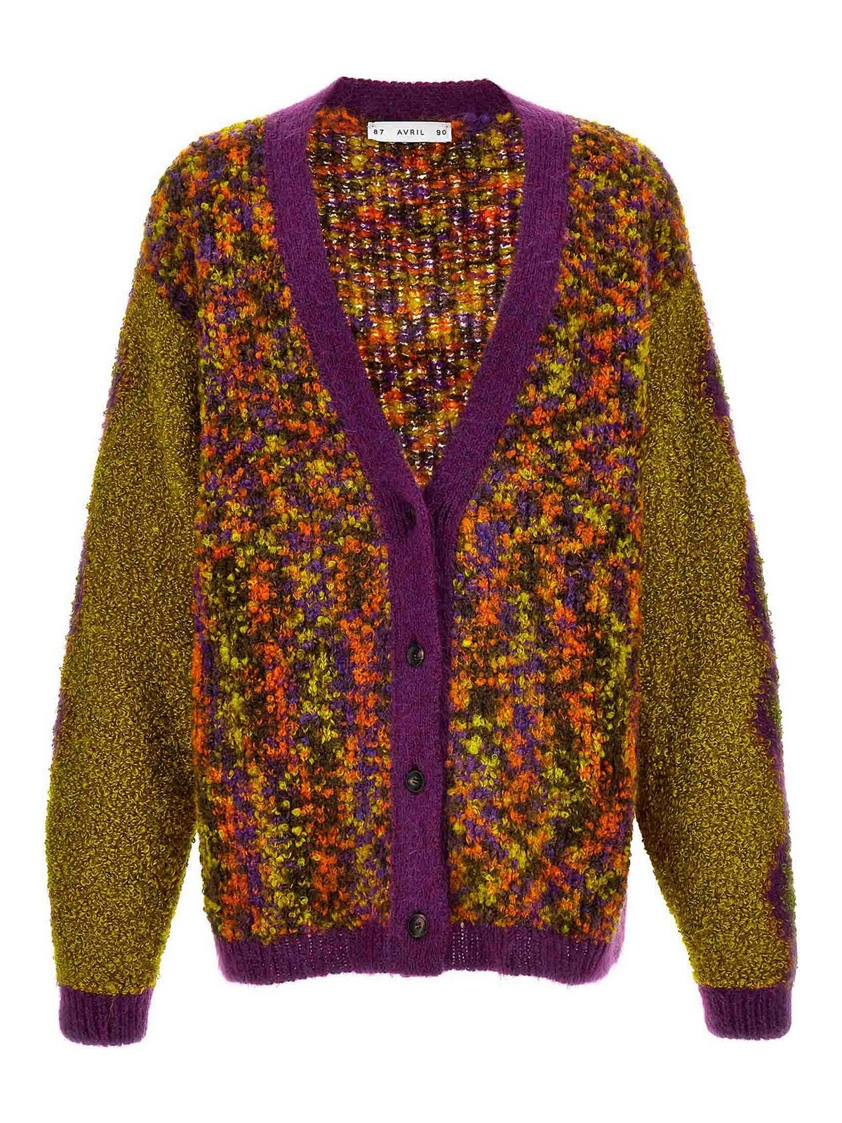 Avril8790 Blooming Cardigan In Multicolour