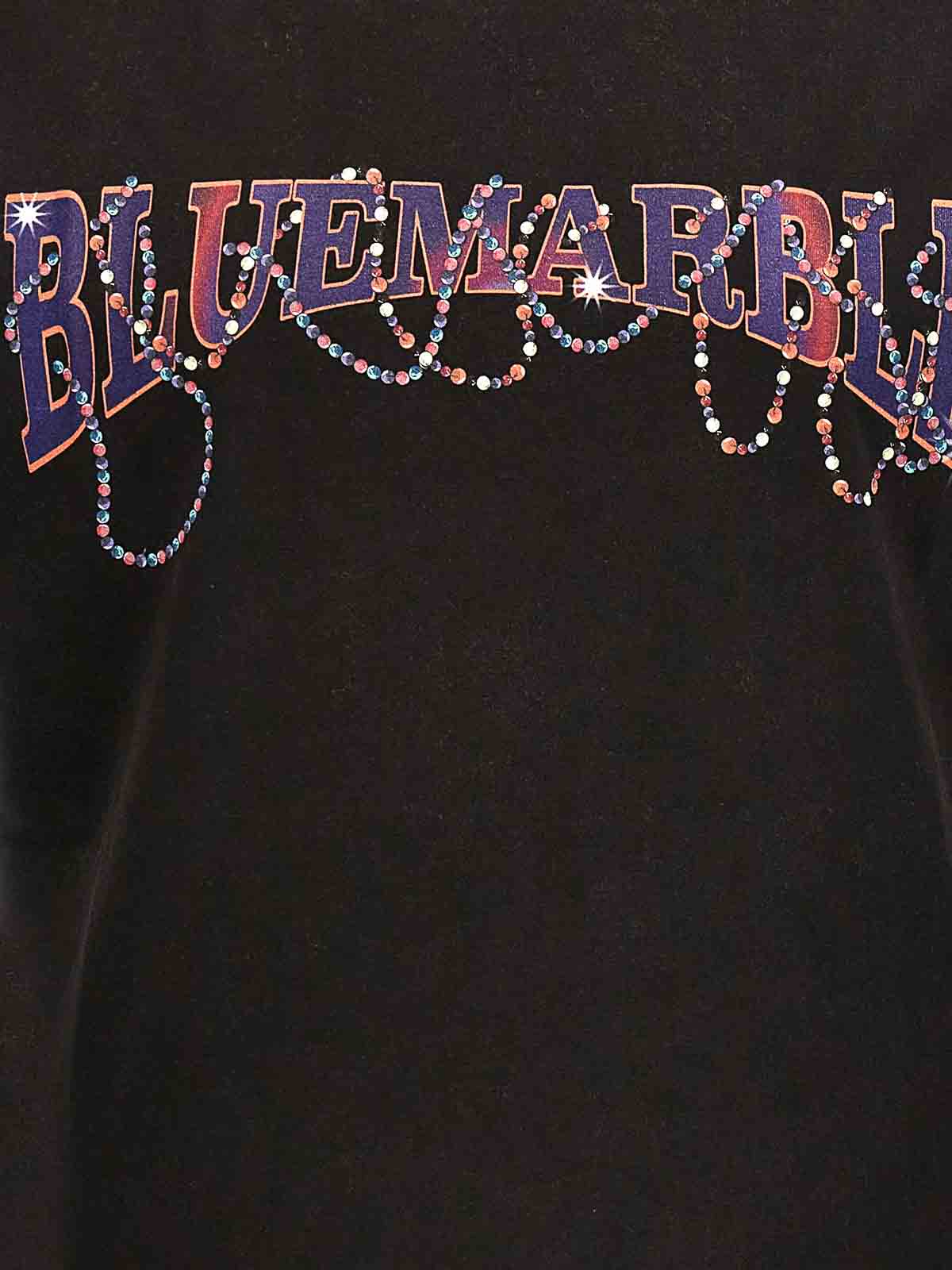 Shop Bluemarble Mardi Gras T-shirt In Black