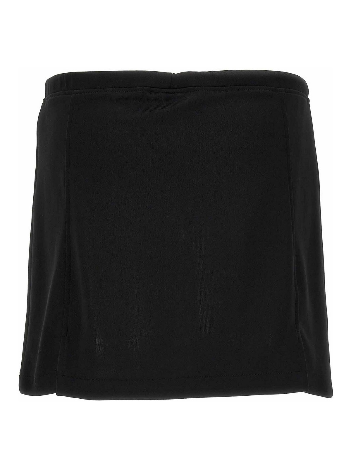 Shop Courrèges Interlock Skirt In Black