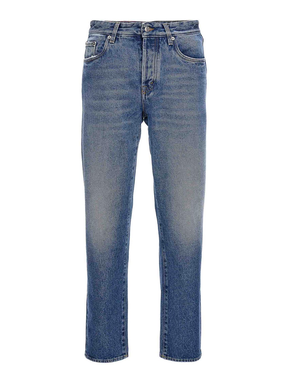 Shop Department 5 Newman Jeans In Light Blue