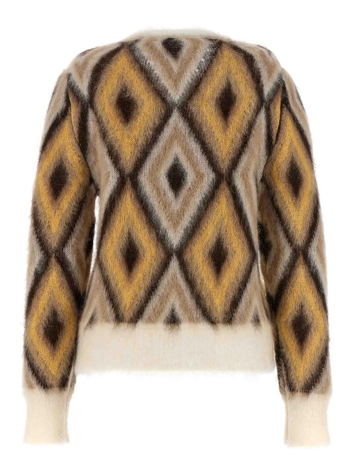 Shop Etro Jacquard Sweater In Multicolour