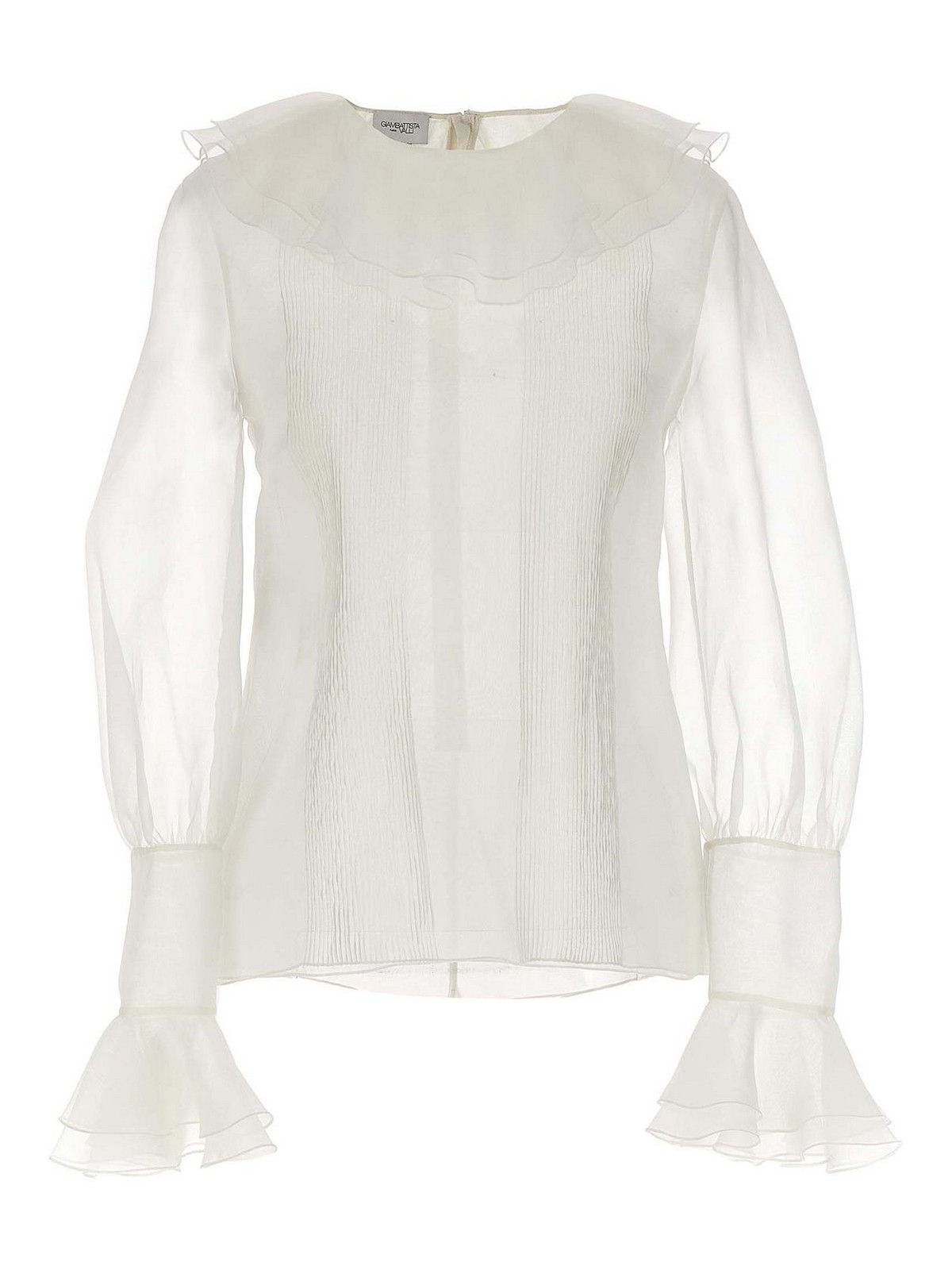 Shop Giambattista Valli Camisa - Blanco In White