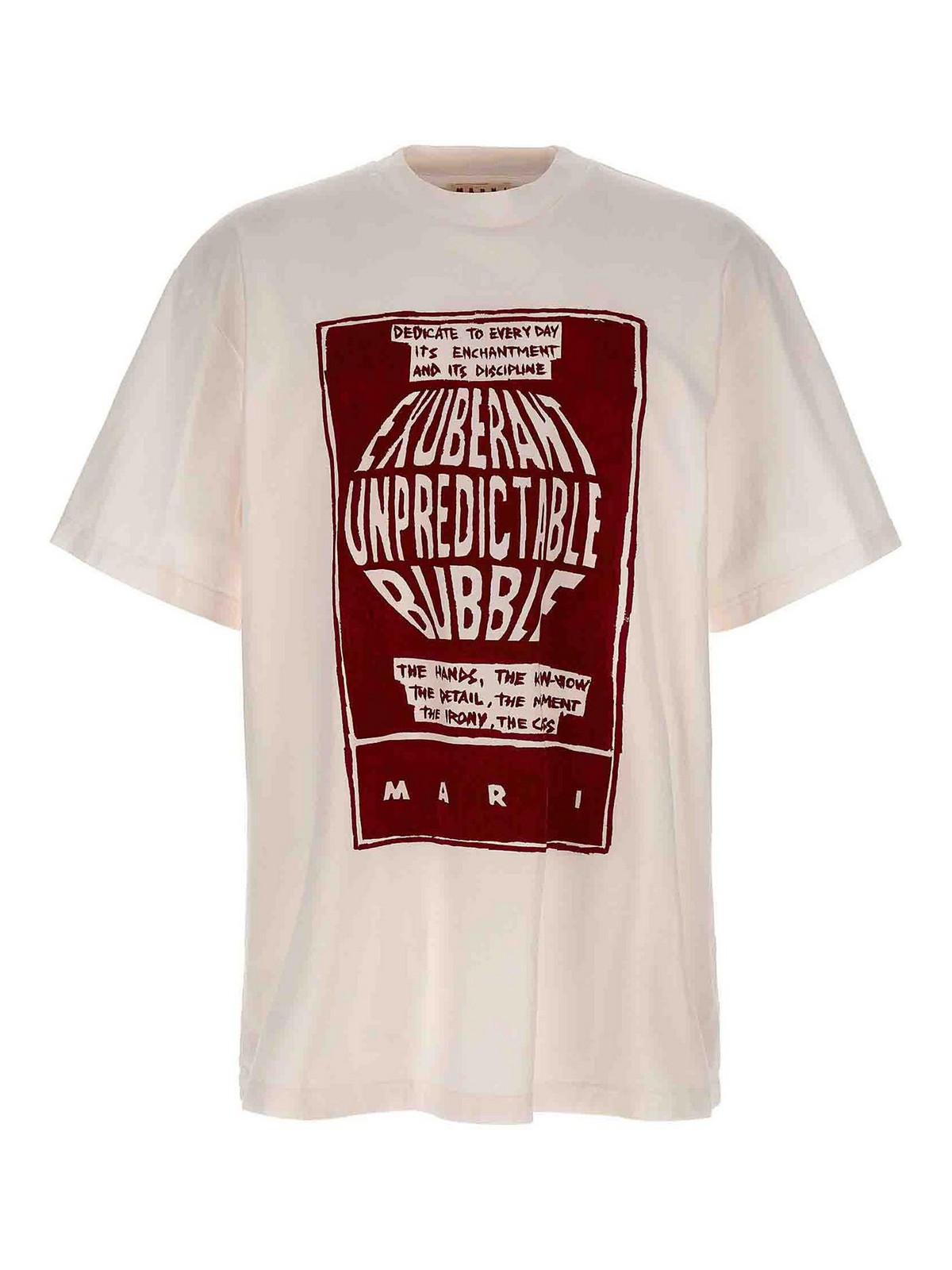 Marni Bubble T-shirt In White